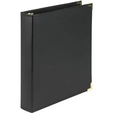 Classic Collection Ring Binder, 3 Rings, 1.5″ Capacity, 11 X 8.5, Black