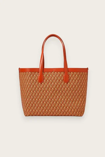 Classic Monogram Tote – Rust