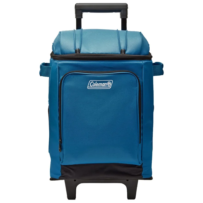 Coleman CHILLER 42-Can Soft-Sided Portable Cooler w/Wheels – Deep Ocean [2158120]