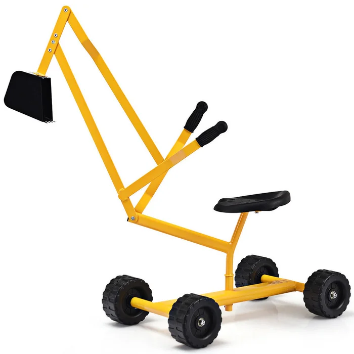 Costway Kids Ride-on Sand Digger Excavator