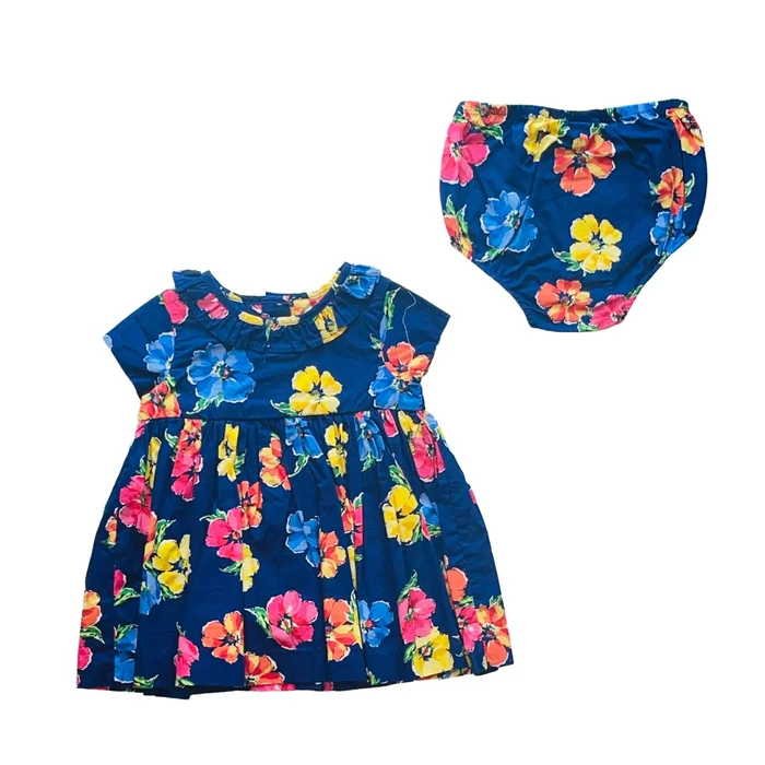 Cotton Floral Woven Dress