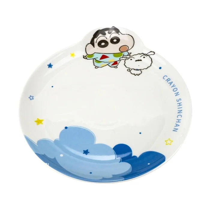 Crayon Shin-chan and Shiro Plate