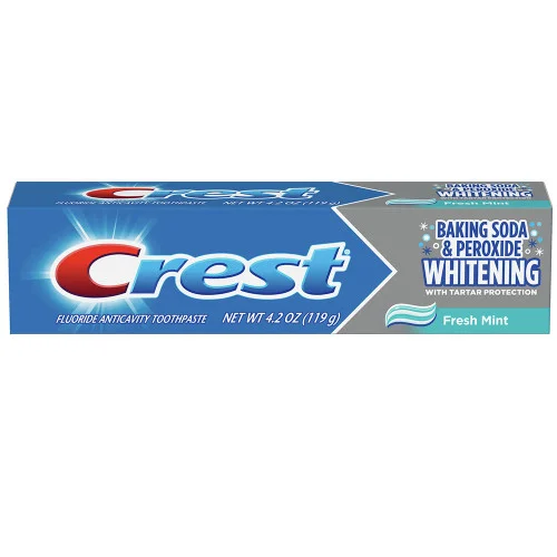 Crest Crest Whitening Fluoride Anticavity Toothpaste Fresh Mint – 4.2 oz