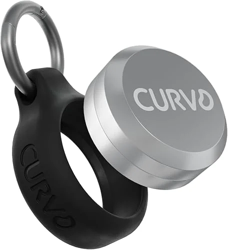 CURVD Premium Carrying Case – Durable Travel Keychain Container, Small Waterproof Holder for Earplugs, Pills, Coins Compatible with Loop, Eargasm & Vibes, or Compact Mini Purse Pill Box Container