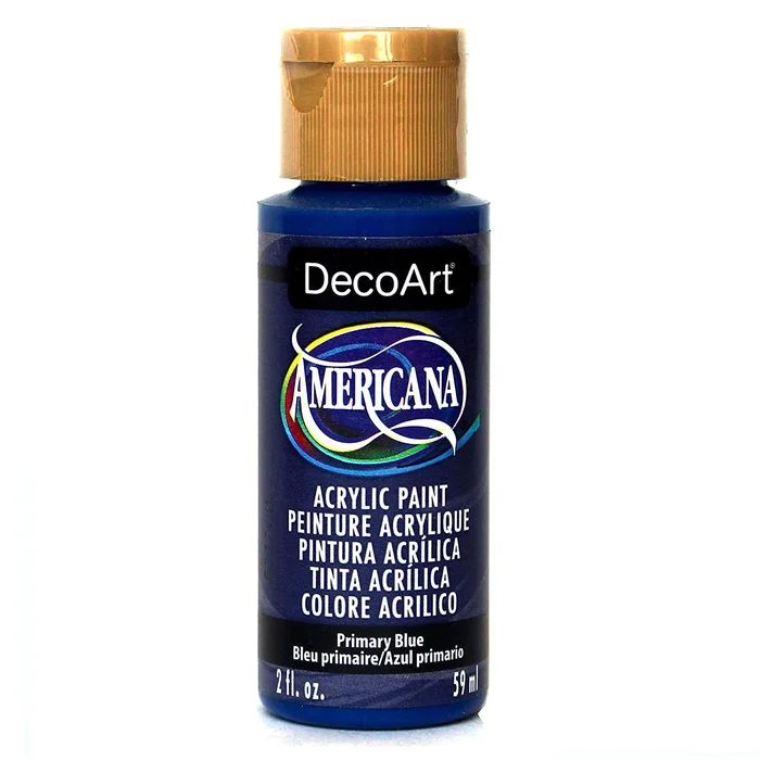 DecoArt Americana Acrylic – Primary Blue – 2oz