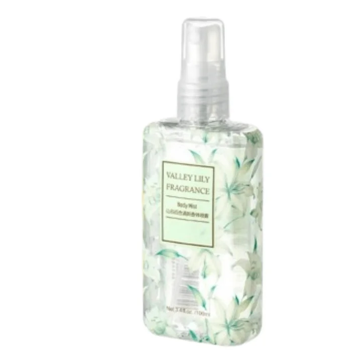 Deodorant Spray Perfume for Women Long Lasting Eau de Toilette Air Fresh Lily of the Valley 100ml/bottle