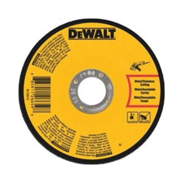 DeWALT DWA8054 Cutting Wheel, 7 in Dia, 0.045 in Thick, 7/8 in Arbor, Very Fine, Aluminum Oxide Abrasive