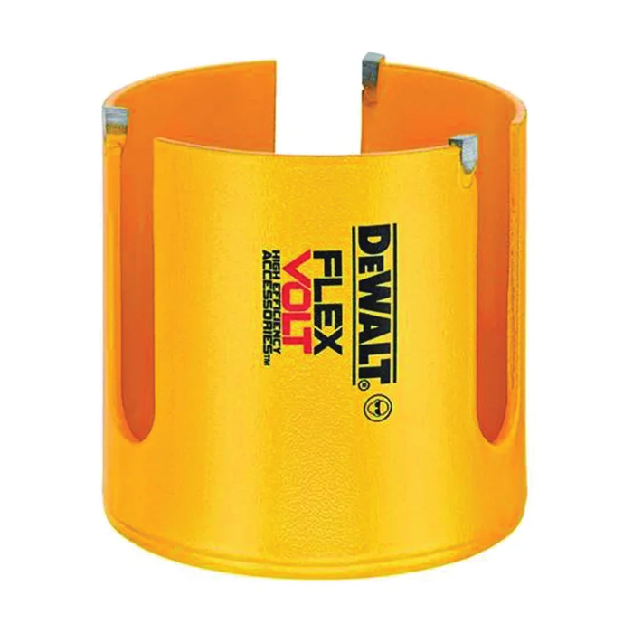 DeWALT DWAFV0458 Hole Saw, 4-5/8 in Dia, 2-1/4 in D Cutting, 3 TPI, Carbide Cutting Edge