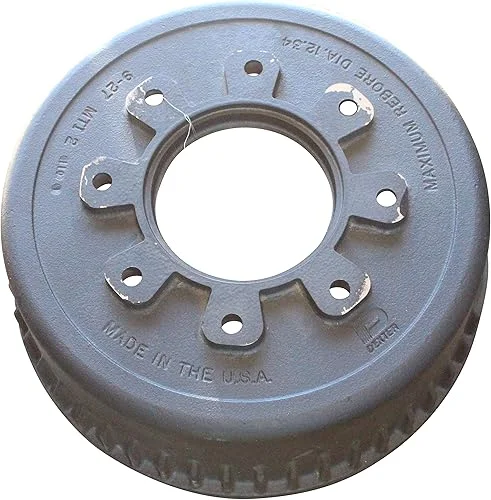 DEXTER AXLE Drum Dx 9 &10Kgdn 12.25X3.375 Drum Only, Non-Abs