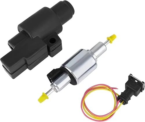 Diesel Heater Fuel Pump Universal Fits for 2KW 3KW 5KW 8KW Diesel Parking Heater (Quiet Design)