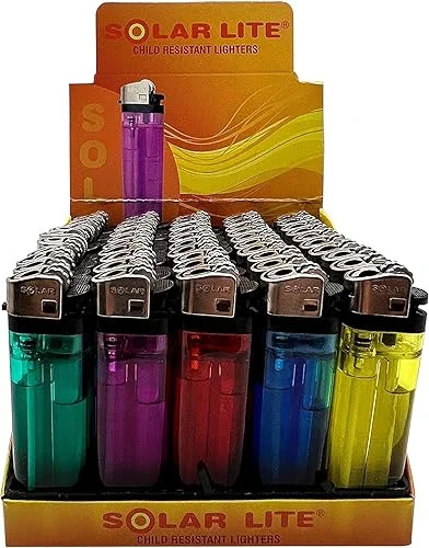Disposable Lighters (Pack of 50) | Solar Lite®