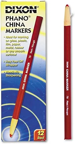 Dixon 00079 China Marker Red Dozen