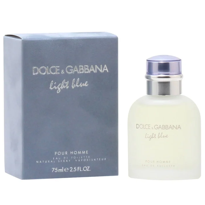 Dolce & Gabbana Light Blue Pour Homme Men, EDT Spray