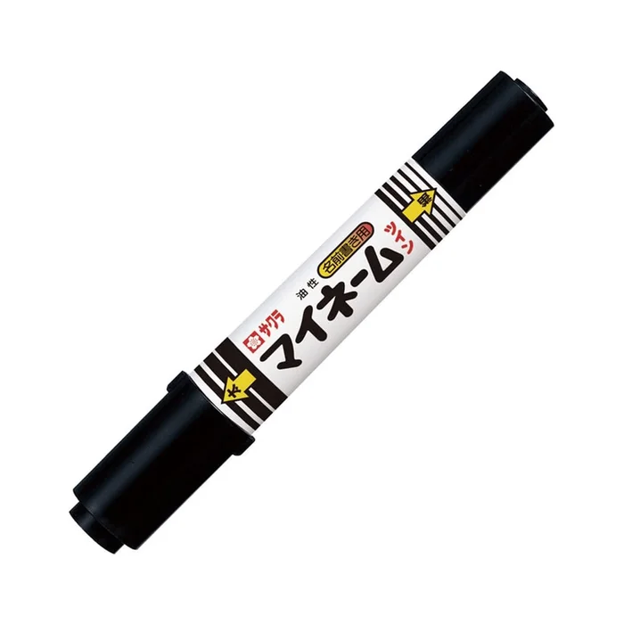 Double-ended thick permanent marker