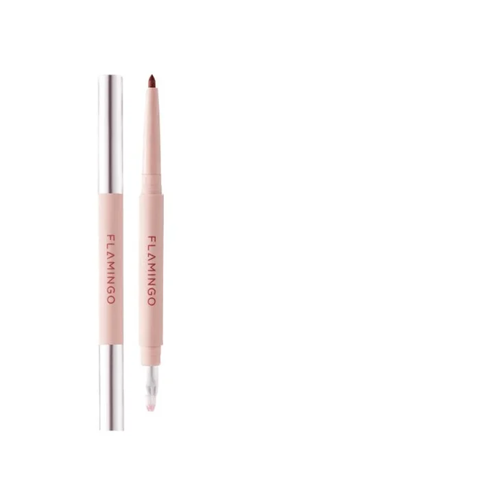 Double-headed Lip Liner Caramel Color 1 Piece