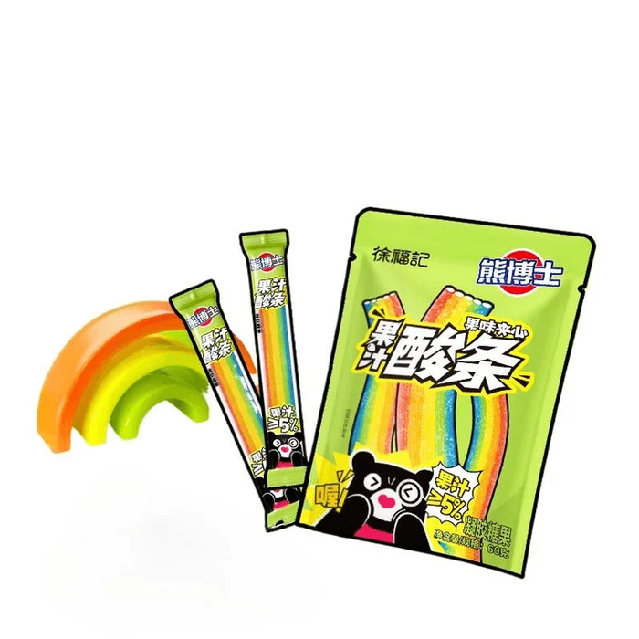 Dr. Xiong Juice Sour Bar Gummies 60g/bag