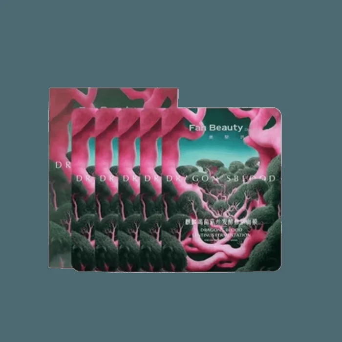 Dragon Blood Moisturizing facial mask 5 pieces [same as Fan Bingbing]