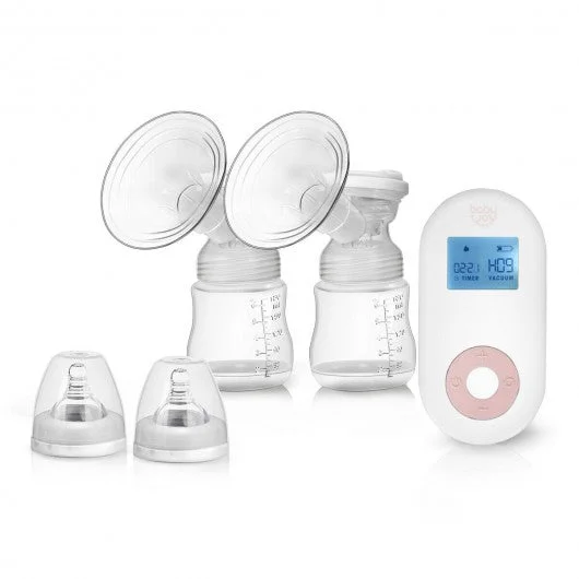 Electric Double Breastfeeding Pump with Expression & Massage Modes