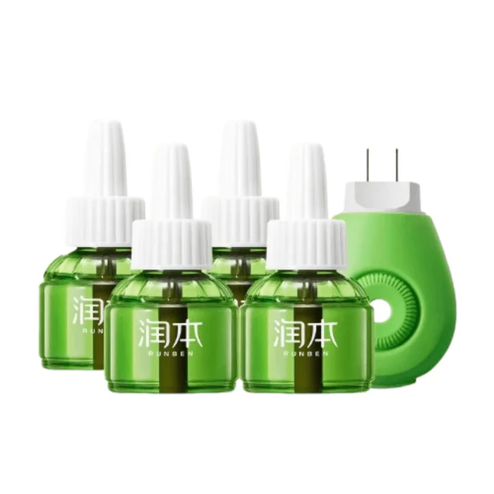 Electric Mosquito Coil Liquid Odorless Baby Baby Children Timing Electric Mosquito Coil 4 Bottles Liquid + 1 Device