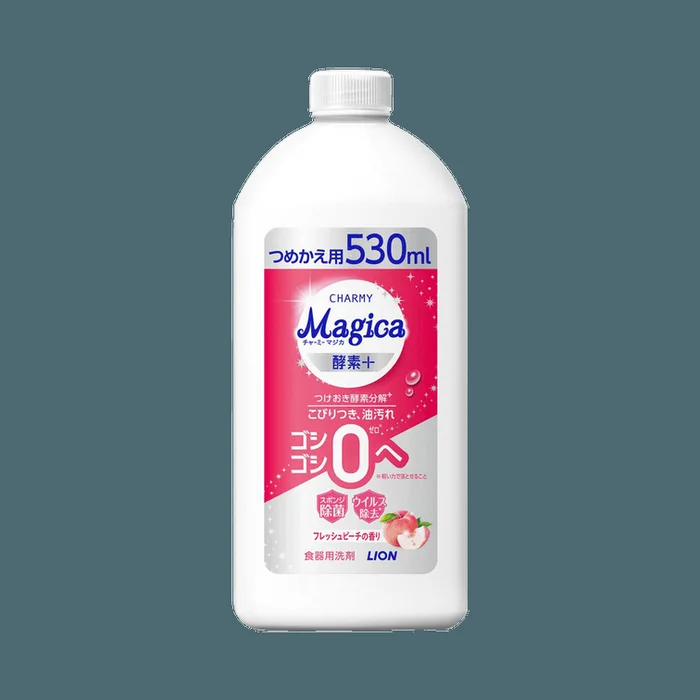 Enzyme Kitchen Dish Cleaner Peach Scent Refill 530ml