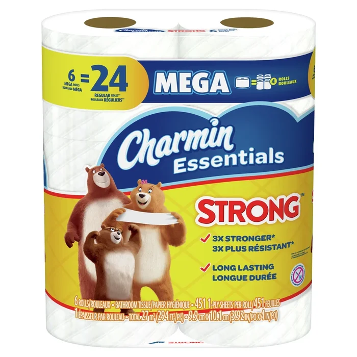 Essentials Strong 97342 Toilet Paper, Paper