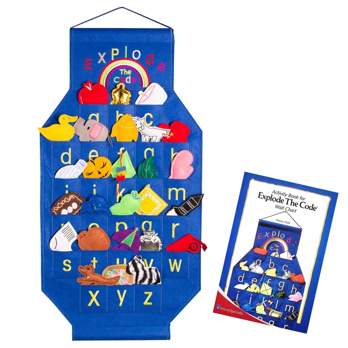 Explode the Code Wall Chart with Book