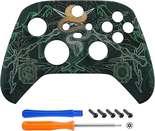 eXtremeRate Custom Shell for Xbox Core Wireless Controller – Revamp Your Gaming Gear – Chrome Pink Replacement Game Acessories Cover Faceplate for Xbox Series X & S Control [Controller NOT Included]