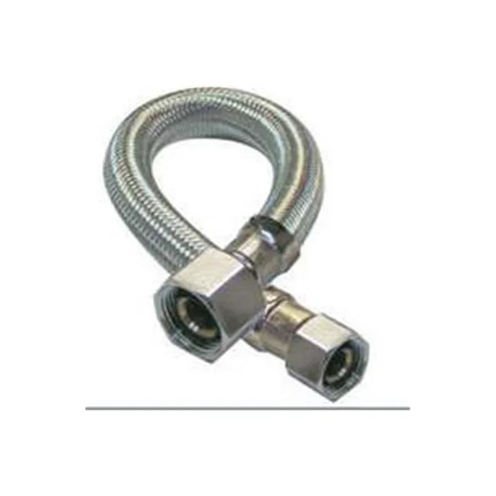 Ez Series Pp23808 Sink Supply Tube, 3/8 In Inlet, Compression Inlet, 1/2 In Outlet, Fip Outlet, 30 In L