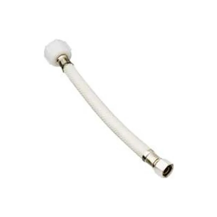 Ez Series Pp23871 Toilet Supply Tube, 12 In L, 3/8 In Inlet, Compression Inlet, 7/8 In Outlet, Ballcock Outlet