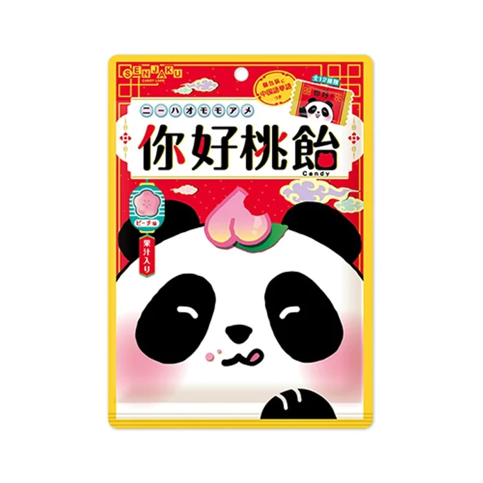 Fan Que Xi Panda Peach Flavor Candy 71g