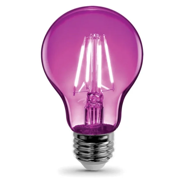 Feit Electric A19/TPK/LED LED Bulb, General Purpose, A19 Lamp, 25 W Equivalent, E26 Lamp Base, Dimmable, Clear