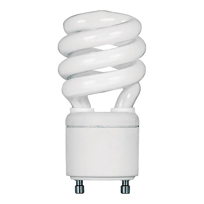 Feit Electric BPESL13T/GU24 Compact Fluorescent Lamp, 13 W, Spiral Lamp, GU24 Twist and Lock Lamp Base, 900 Lumens