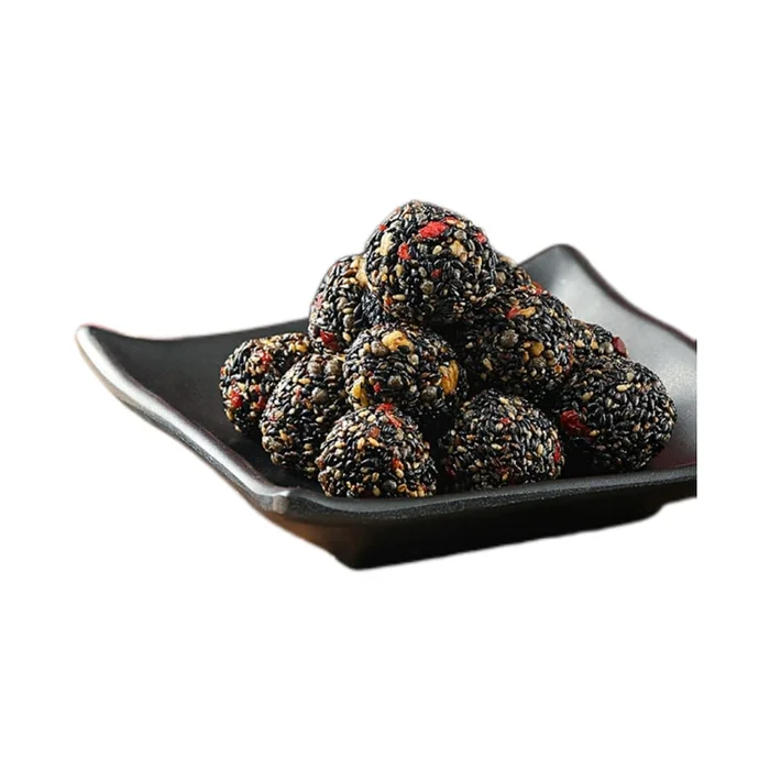 Five black sesame balls healthy leisure snacks 5g*50pcs