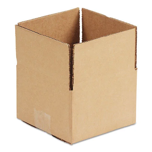 Fixed-depth Corrugated Shipping Boxes, Regular Slotted Container (rsc), 12″ X 12″ X 8″, Brown Kraft, 25/bundle