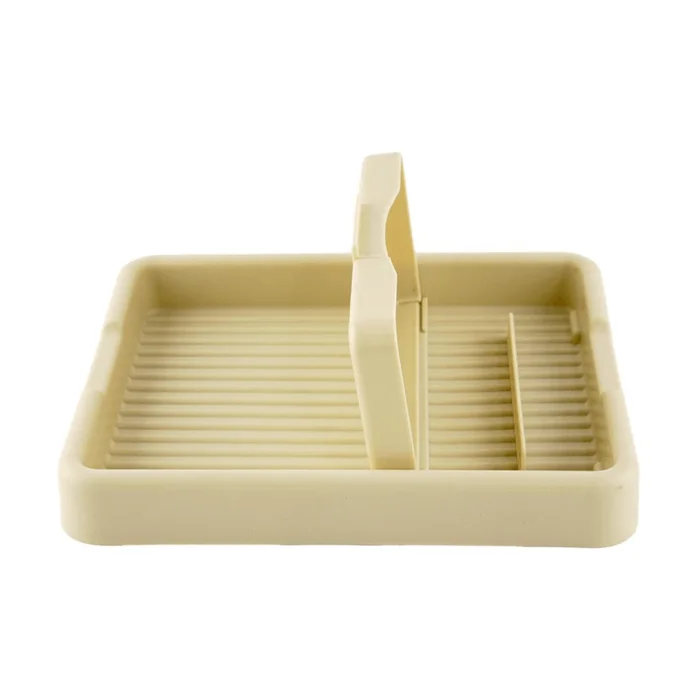 Folding Pot Lid Organizer Warm White