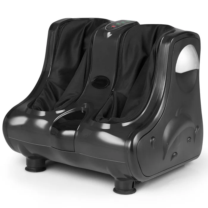 Foot and Calf Massager with Heat, Vibration, Deep Kneading, and Shiatsu