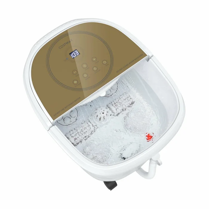 Foot Spa Bath Massager with 3-Angle Shower