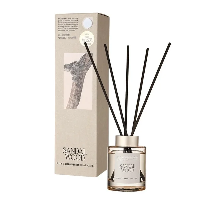 Fragrance Diffuser Indoor long-lasting home five-star fragrance bedroom goodies sandalwood 120ml