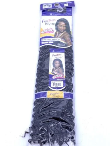 FreeTress Braid by SHAKE-N-GO – Bohemian Braid 20" Curly Hair in Color #4