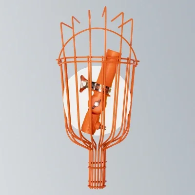Fruit Picker & 16 Ft. Extension Pole, Wire Basket