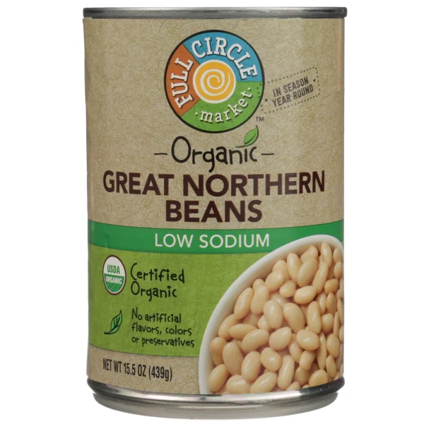 Full Circle Low Sodium Great Northern Beans
