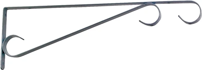 Gb0293l 15-inch White Steel Wall Mount Hang Plant Bracket