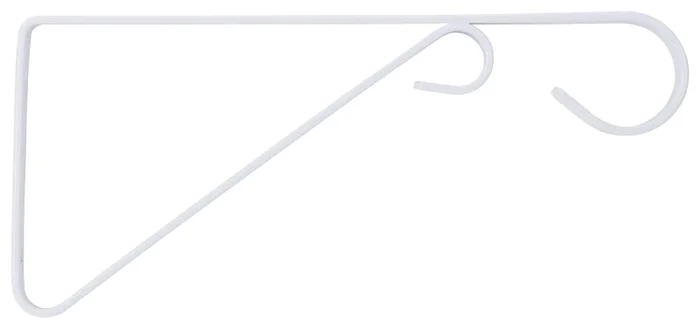 Gb0373l 9-inch White Hanging Plant Bracket For Wall Mounting