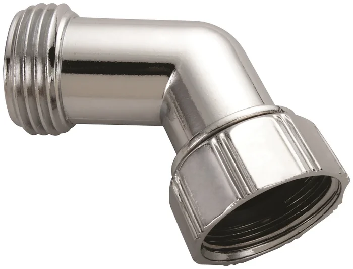 Gc507 Zinc Swivel Hose Gooseneck Connector For Hose Couplings
