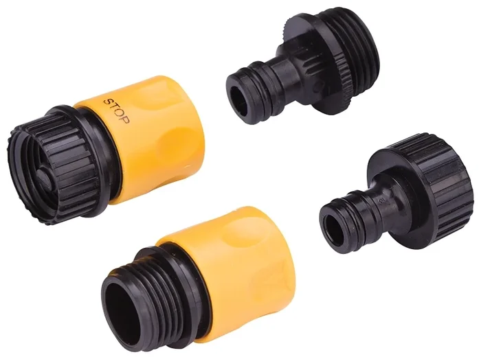 Gc520, Gc540, Gc522 4-piece Hose Connector Set, 3/4-inch Plastic