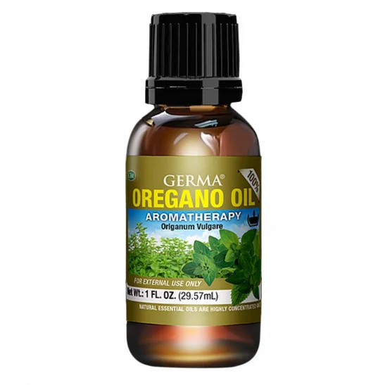 Germa Natural Oregano Oil, Expectorant/Aceite de Oregano Natural, Expectorante. 1oz.