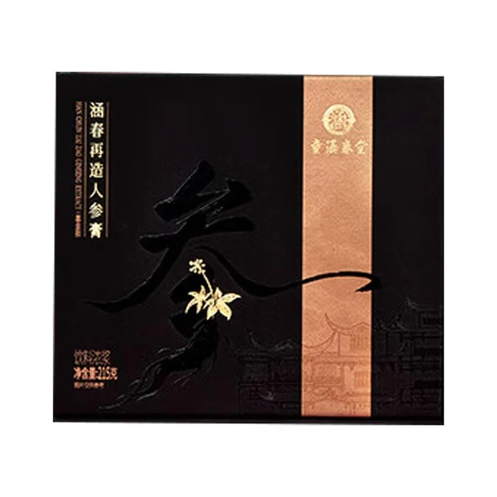 Ginseng Reconstruction Cream Black Gold Men's Nourishing and Health Preservation 215g * 1 Box