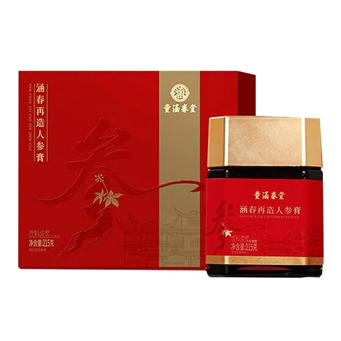 Ginseng Reconstruction Cream Red Gold Women's Nourishing Qi and Blood 215g * 1 Box
