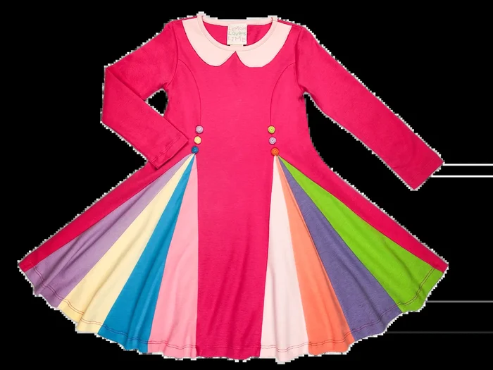 Girl-School Rainbow Dress-Cabaret