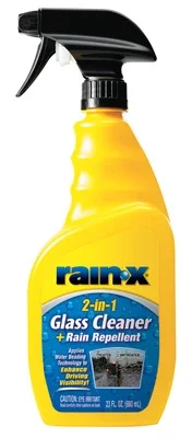Glass Cleaner Plus Rain Repellent, 23 Oz.